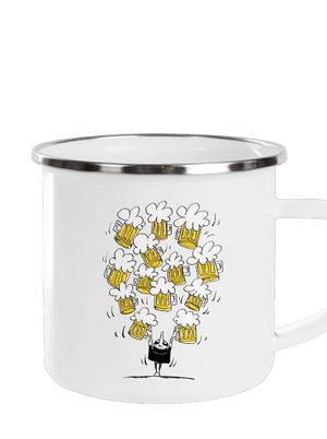 Boldog sörivó pléhbögre White