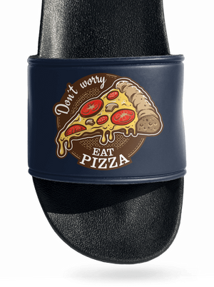 Pizza papucs Navy