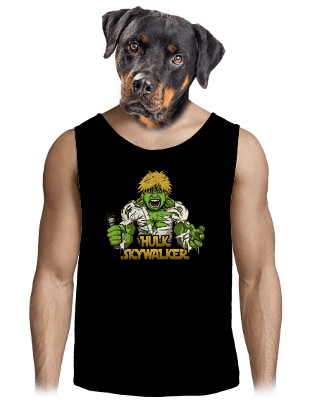 Hulk Skywalker férfi trikó Black