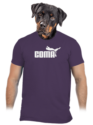 Coma férfi póló Urban Purple