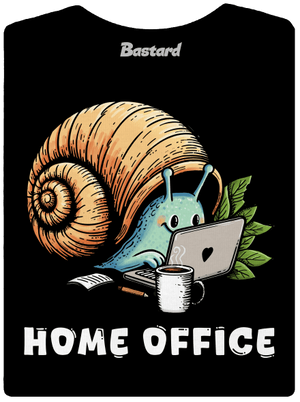 Sneka home office prémium női póló Black