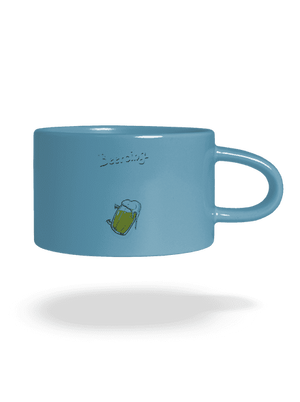 Beercing macaron bögre Blue Macaron