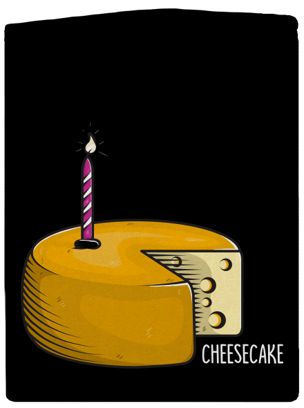 Cheese cake cipzáras női pulóver Black