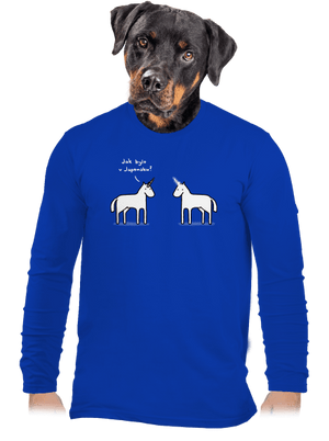 férfi hosszú ujjú póló