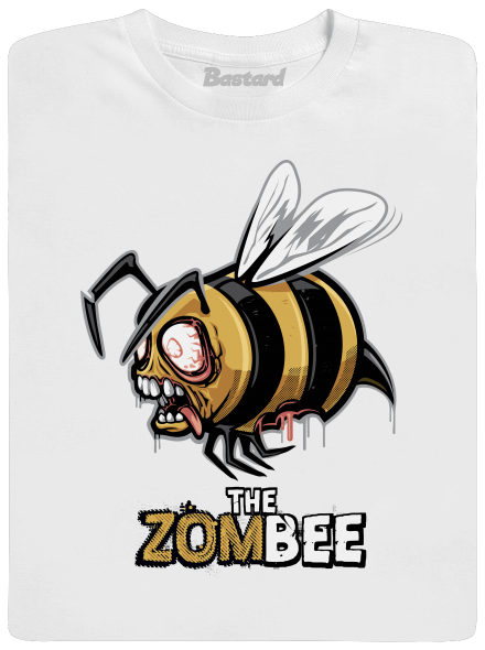 ZomBee - sárga gyerek póló White