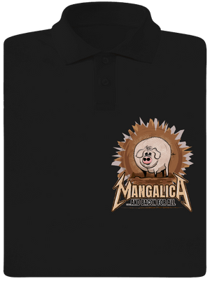 Mangalica férfi pólóingek Black