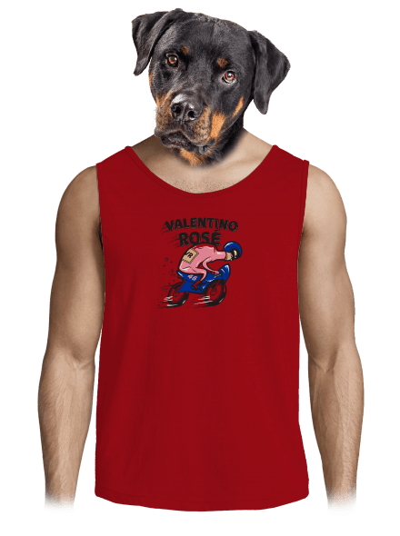 Valentino Rosé férfi trikó Red