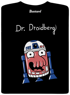 Dr. Droidberg férfi hosszú ujjú póló Black