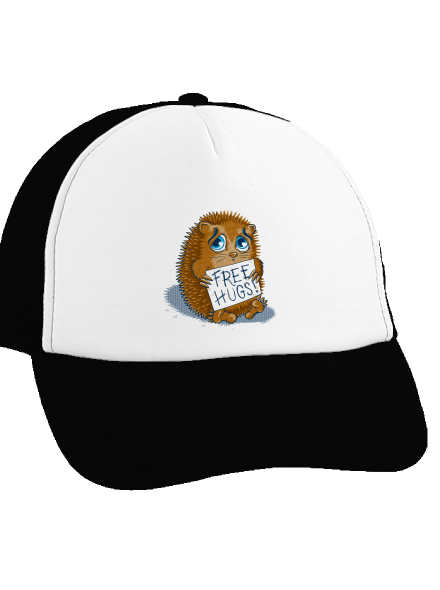 Ingyen ölelés teherautós sapka Black cap