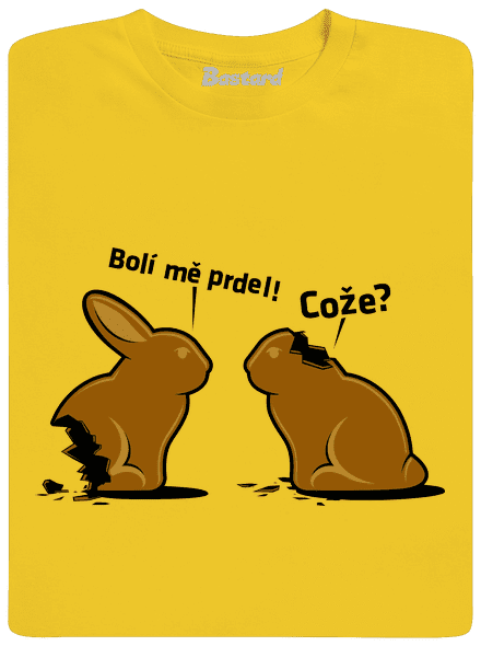 Fáj a seggem! férfi póló Gold