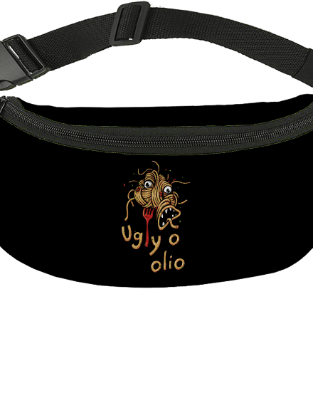 Ugly o olio övtáska Black