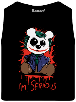 Serious férfi trikó Black