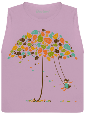 Ősz női bővített trikó Lilac