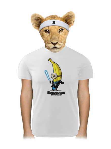 Bananakin Skywalker gyerek sport póló White