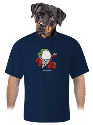 unisex túlméretezett póló