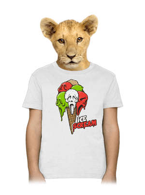 Ice Scream gyerek póló White