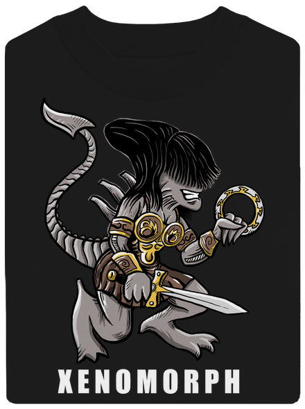 Xenomorph unisex crewneck Black