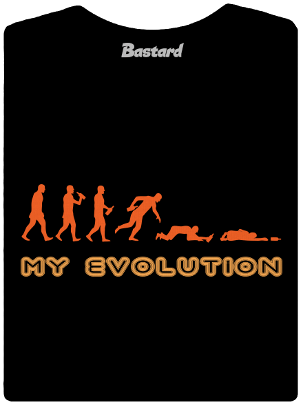 My Evolution prémium női póló Black
