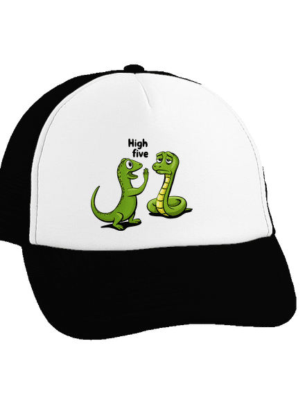 High Five teherautós sapka Black cap