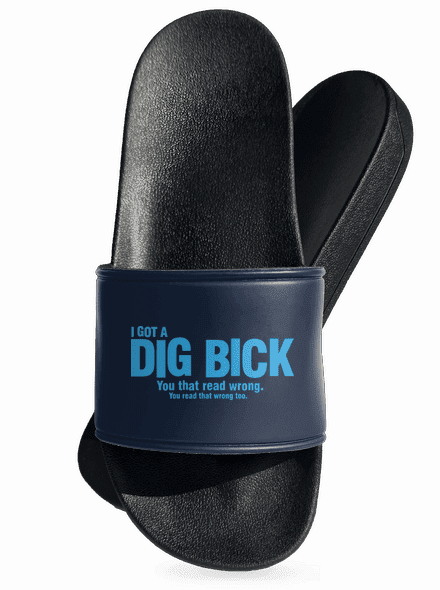 Dig bick papucs Navy