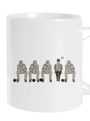 Nem bűnös nagy bögre White