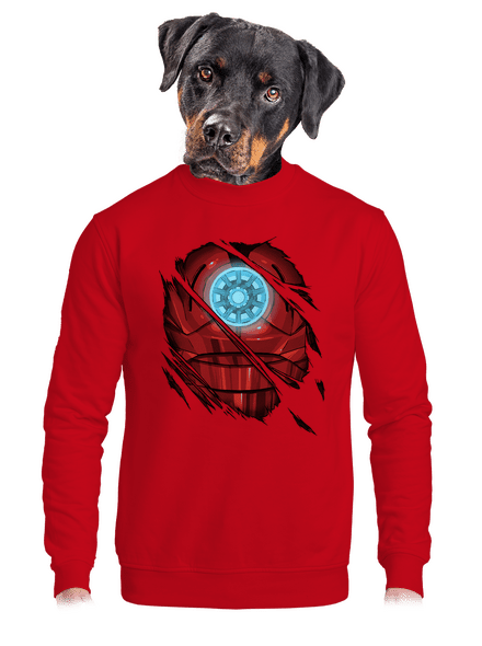Ironman unisex crewneck Red
