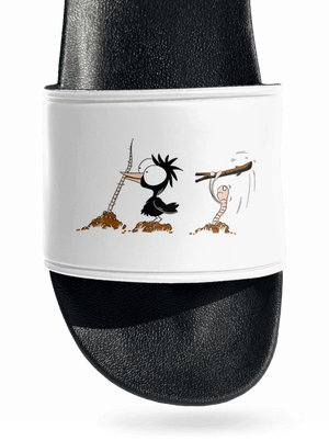 Vigyázz melyik végét fogod papucs White