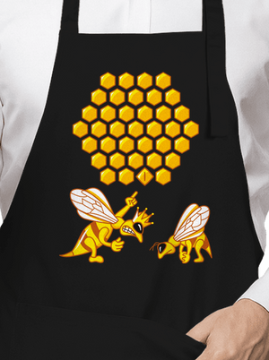 Édes baki kötény Black