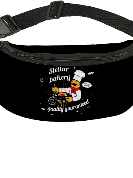 Stellar bakery övtáska Black