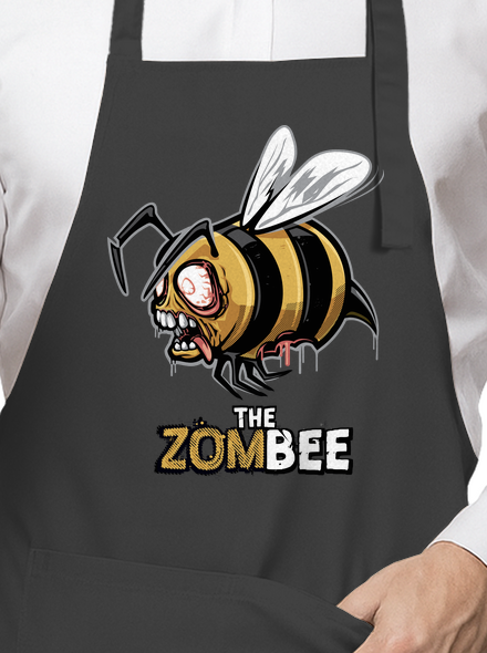 ZomBee - sárga kötény Dark Grey