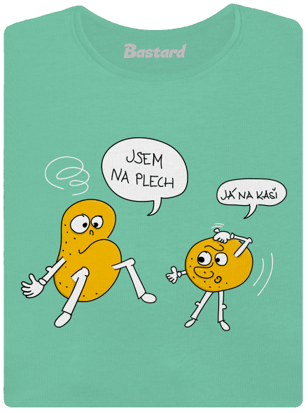 Részeg krumpli prémium női póló Mint Mal