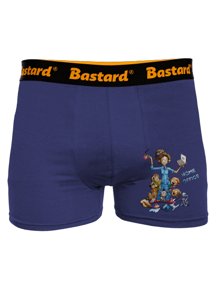 Anyukák home office boxeralsó Blue Navy