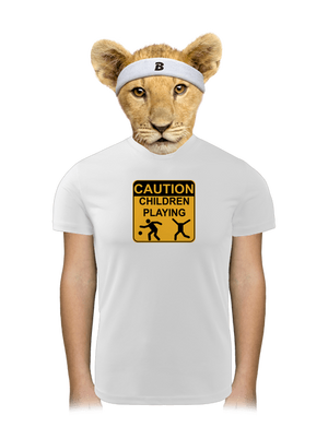 Children Playing gyerek sport póló White