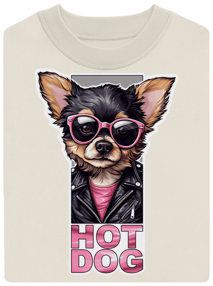 Very hot dog unisex crewneck Off White