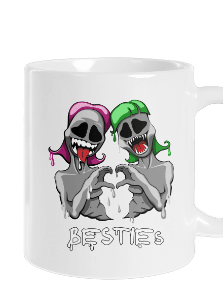 Besties hagyományos bögre White