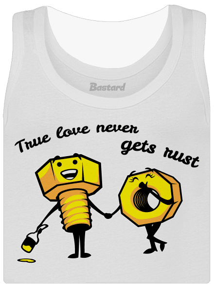 True love klasszikus női trikó White
