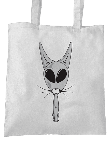 UFO cat táska White