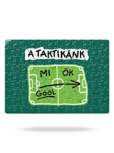 A futballtaktikánk kirakós White