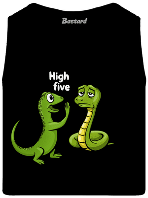 High Five férfi trikó Black