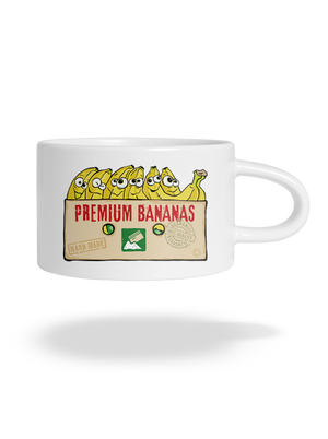 Premium Bananas macaron bögre White