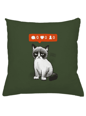 Grumpy párna Olive Green