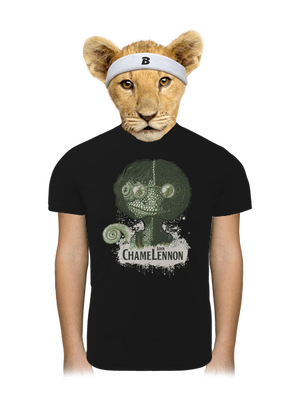  ChameLennon gyerek sport póló Black