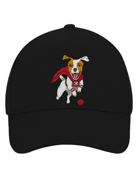 Jack Russell baseballsapka Black
