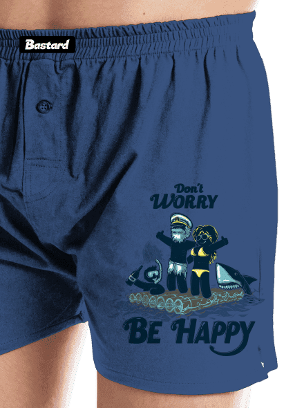 Don't worry férfi alsó nadrág Blue