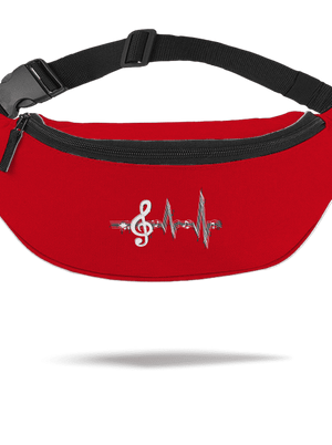 A zene az életem övtáska Red