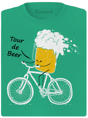 Tour de beer női sportpóló Mint Mal