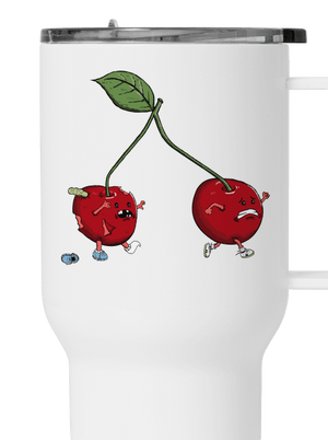 Nincs menekvés termosz bögre White