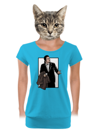 női póló elasztikus alsó szegéllyel