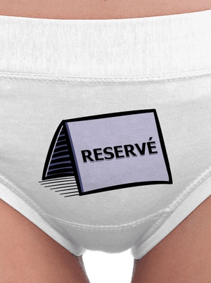 Reservé női bugyik White