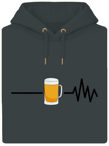 Beer help unisex prémium pulóver Charcoal